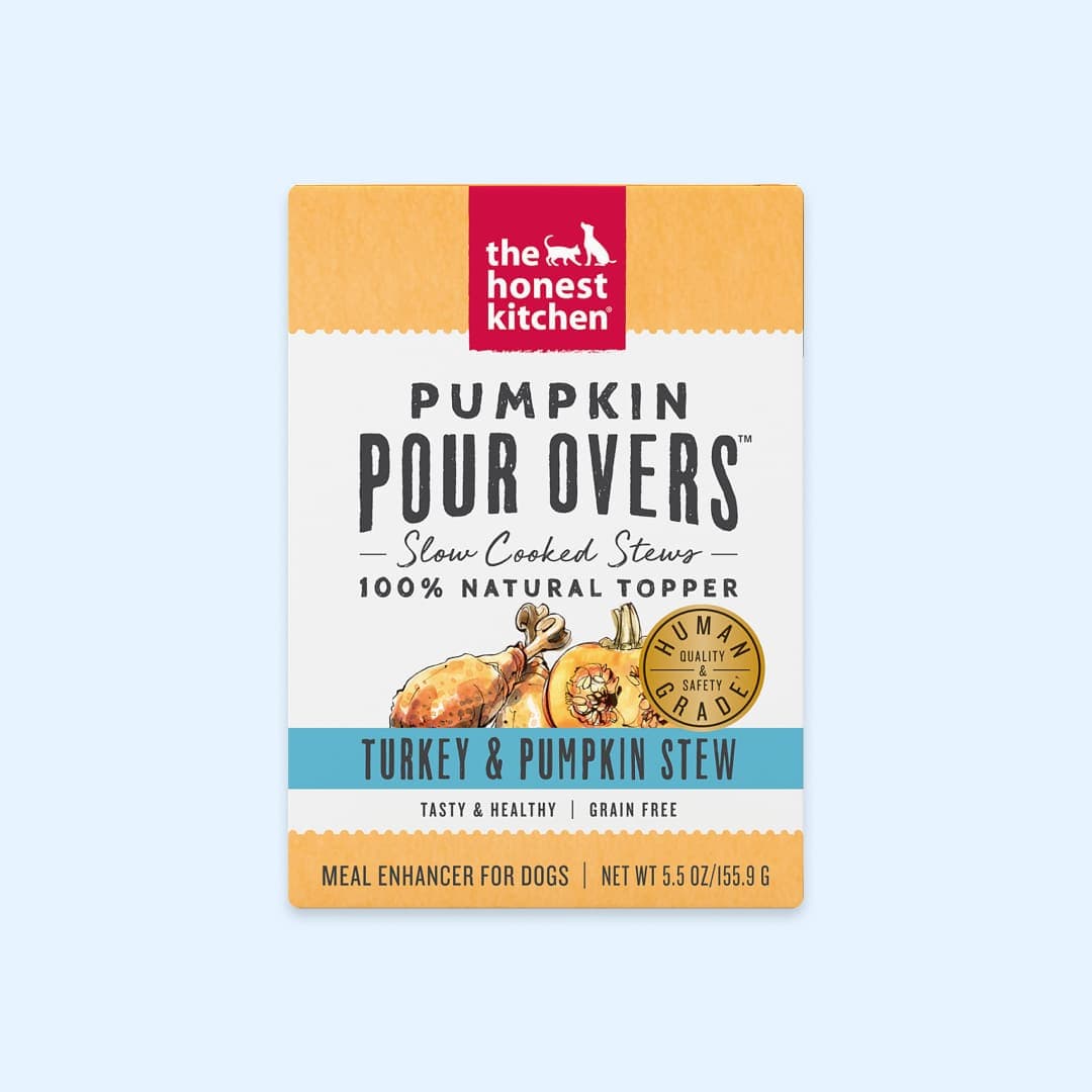 [강아지] 디어니스트키친 펌킨 포어 오버스 칠면조&호박스튜 156g