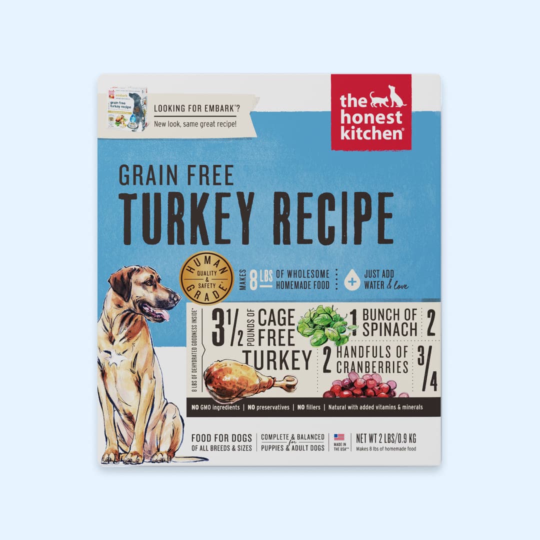 [강아지] 디어니스트키친 그레인프리 칠면조 레시피 3.18kg