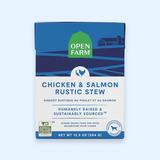 [강아지] 오픈팜 독 스튜 닭고기&연어 354g