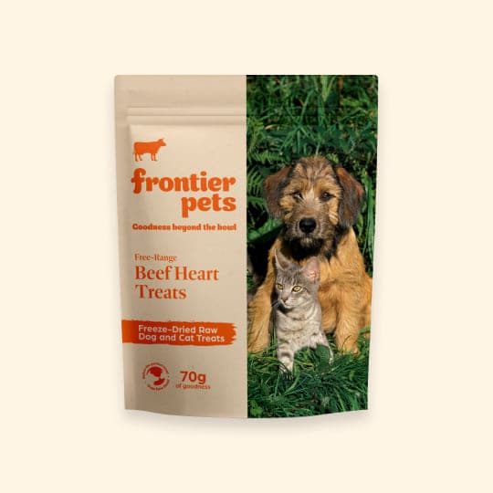 [강아지] 프론티어 동결건조 간식 비프 하트(소 심장) 트릿 70g