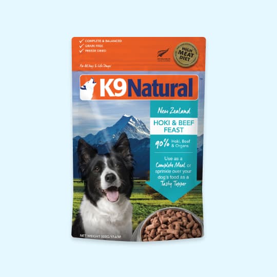 [강아지] K9 동결건조 호키&비프 500g