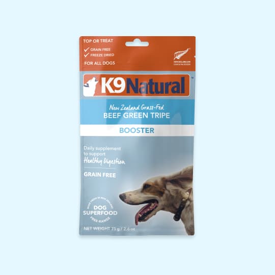 [강아지] K9 동결건조 비프 그린 트라이프 부스터 75g