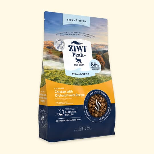 [강아지] 지위픽 독 스팀드라이 닭고기&과일 3.2kg