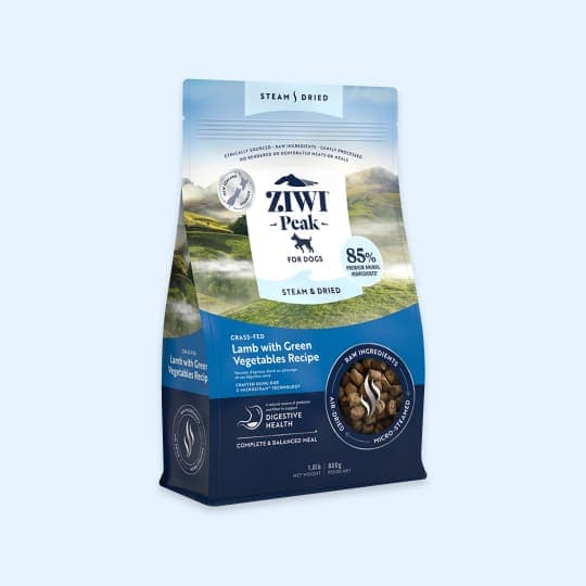 [강아지] 지위픽 독 스팀드라이 양고기&야채 800g
