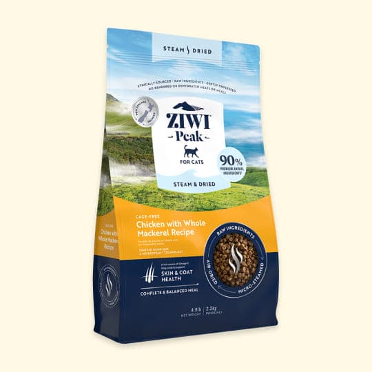 [고양이] 지위픽 캣 스팀드라이 닭고기&고등어 2.2kg