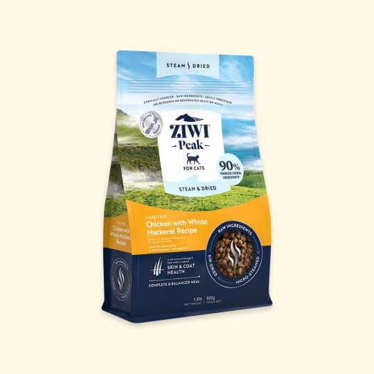 [고양이] 지위픽 캣 스팀드라이 닭고기&고등어 800g