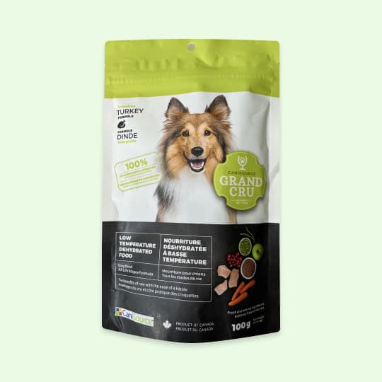 [강아지] 캐니소스 그랑크뤼 에어드라이 사료 칠면조 맛보기용 샘플 100g