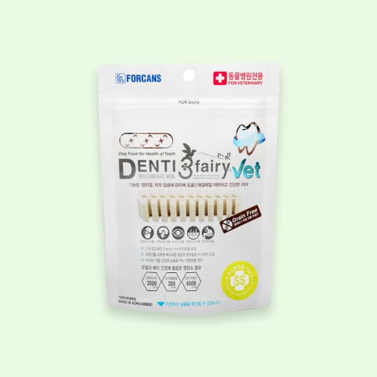 [강아지] 포켄스 덴티페어리 베트(VET) 덴탈껌 SS 70g(초소형견용)