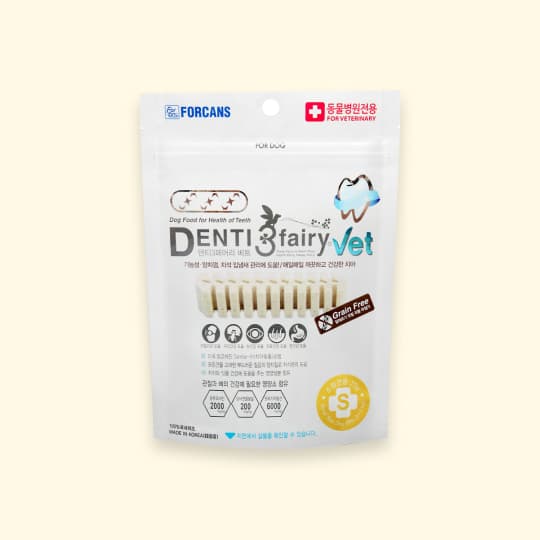 [강아지] 포켄스 덴티페어리 베트(VET) 덴탈껌 S 70g(소형견용)