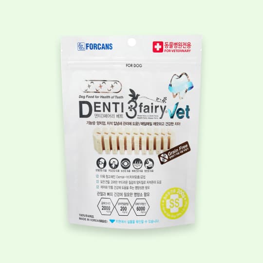 [강아지] 포켄스 덴티페어리 베트(VET) 덴탈껌 SS 200g(초소형견용)