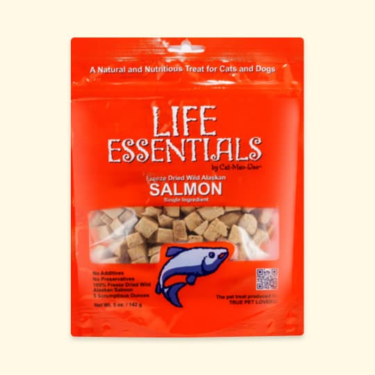 [공용] 캣만두 라이프 에센셜 동결건조 간식 연어 142g
