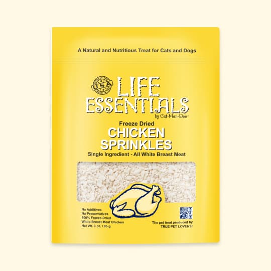 [공용] 캣만두 스프링클스(토핑용) 동결건조 간식 치킨 85g