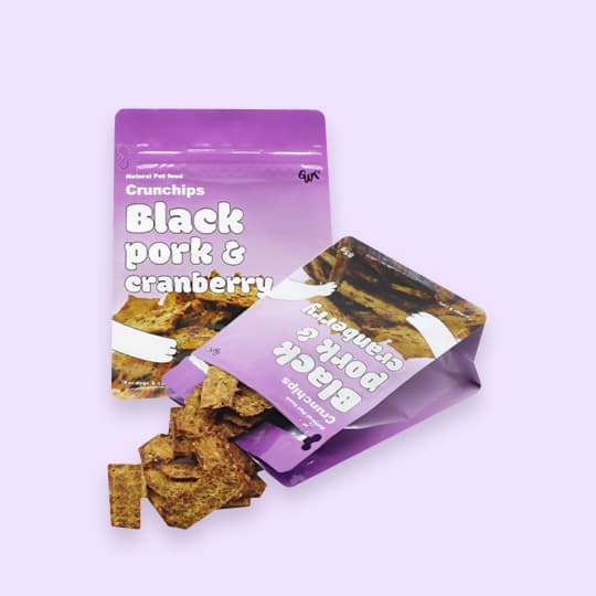 [강아지] 고위드테일 수제간식 크런칩 흑돼지 85g