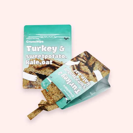 [강아지] 고위드테일 수제간식 크런칩 칠면조 85g