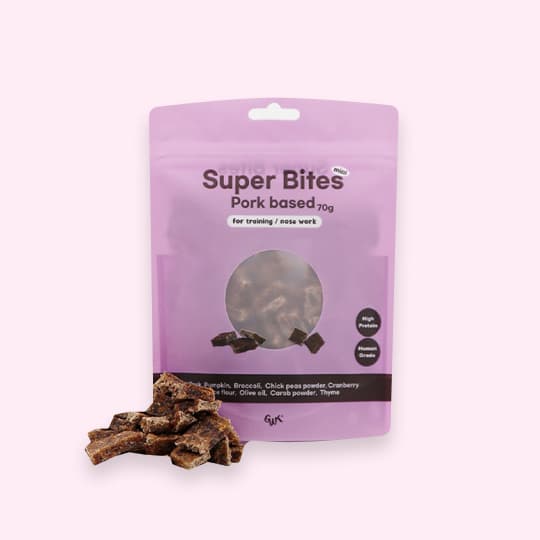 [강아지] 고위드테일 수제간식 슈퍼바이츠 포크 70g