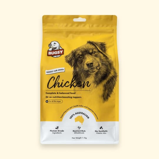 [강아지] 벅시 에어드라이 전연령 사료 닭고기 1.1kg