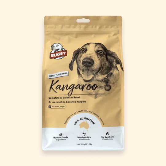 [강아지] 벅시 에어드라이 전연령 사료 캥거루 1.1kg