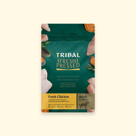 [강아지] 트라이벌 프레쉬 프레스드 키블 치킨 2.5kg(성견용)