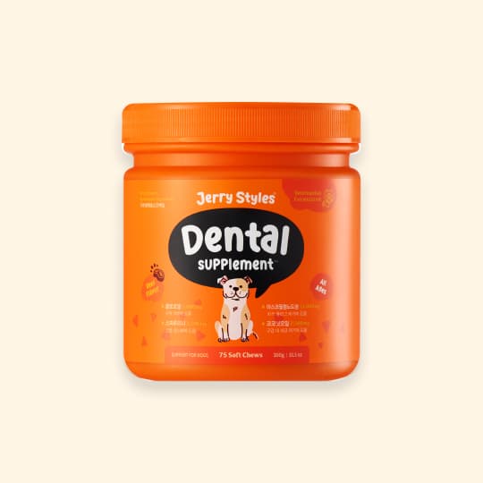 [강아지] 제리스타일스 구강 영양제 300g(75개입)