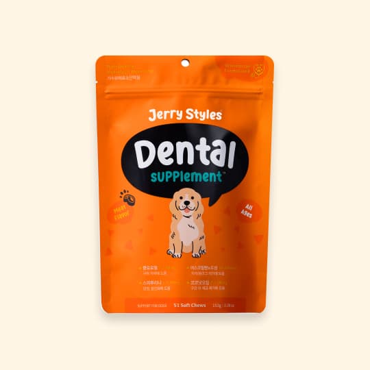 [강아지] 제리스타일스 구강 영양제 153g(51개입)