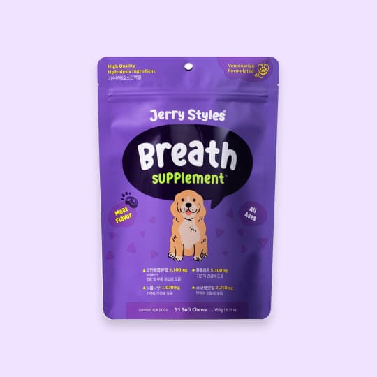 [강아지] 제리스타일스 기관지 영양제 153g(51개입)