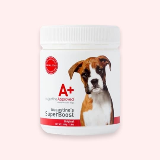 [강아지] 어거스틴 어프로브드 종합 보충제 슈퍼부스트 220g