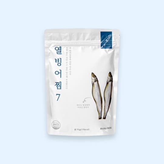 [공용] 리치즈박스 수제간식 자연산 열빙어찜세븐(7개입)