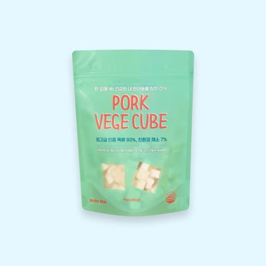 [공용] 리치즈박스 저칼로리 칭찬 간식 포크 베지큐브 45g