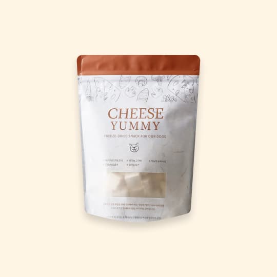 [공용] 리치즈박스 동결건조 간식 치즈 야미 55g(레귤러 사이즈)