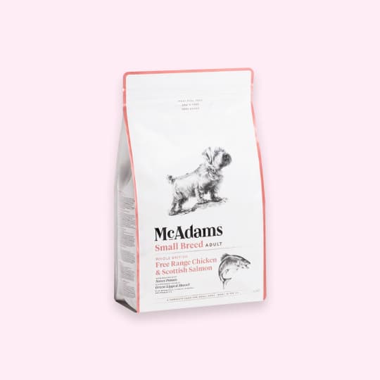 [강아지] 맥아담스 독 키블 자유방목 홀치킨&연어 2kg(소형견용)