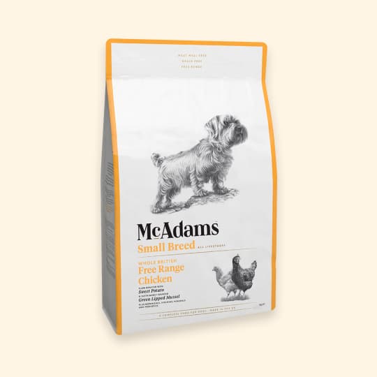 [강아지] 맥아담스 독 키블 자유방목 홀치킨 5kg(소형견용)