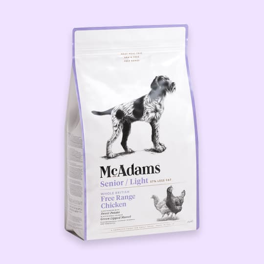 [강아지] 맥아담스 독 키블 자유방목 홀치킨 시니어/라이트 5kg(노령견/체중조절용)
