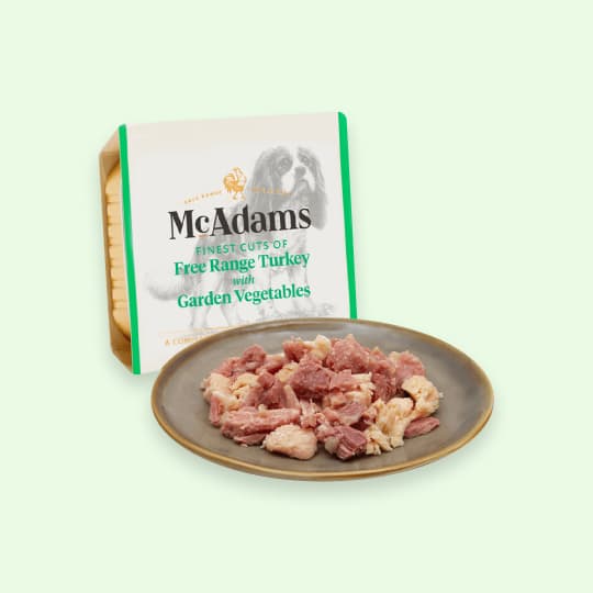 [강아지] 맥아담스 독 자유방목 터키 & 가든 베지터블 150g