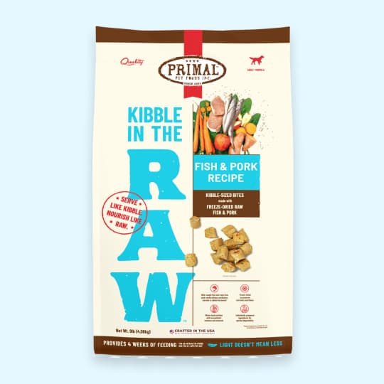 [강아지] 프라이멀 키블인더로우 동결건조 피쉬&포크 4.08kg