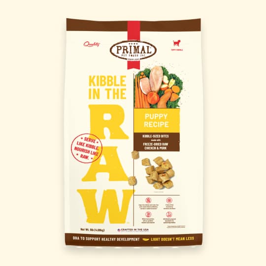 [강아지] 프라이멀 키블인더로우 동결건조 퍼피 4.08kg