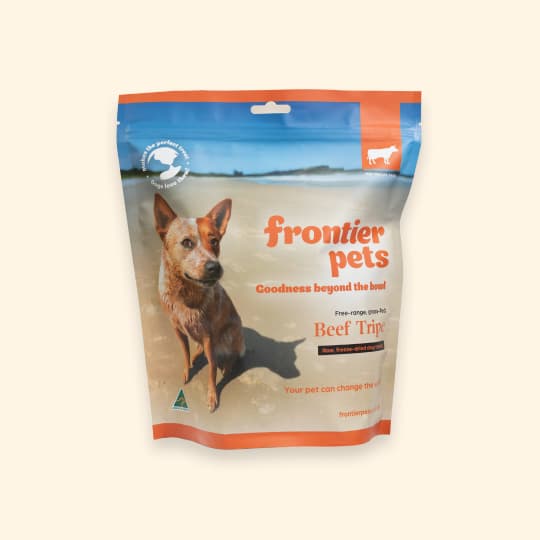 [강아지] 프론티어 동결건조 간식 비프 트라이프 140g