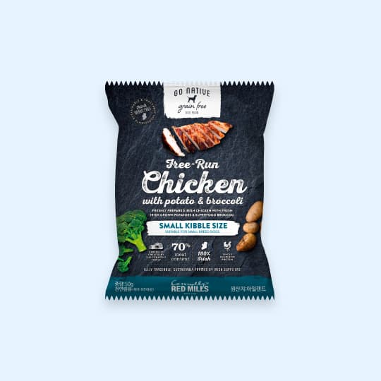 [강아지] 고네이티브 스몰브리드 키블 치킨 맛보기용 샘플 40g