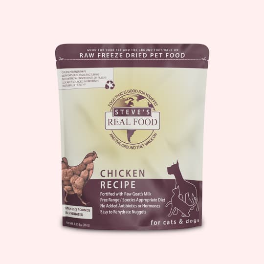 [강아지] 스티브스 리얼푸드 동결건조 치킨 566g
