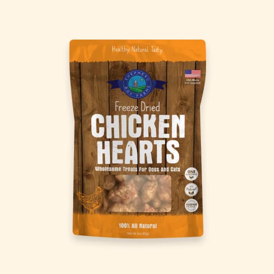[공용] 셰퍼드보이팜즈 동결건조 간식 닭 심장 85g