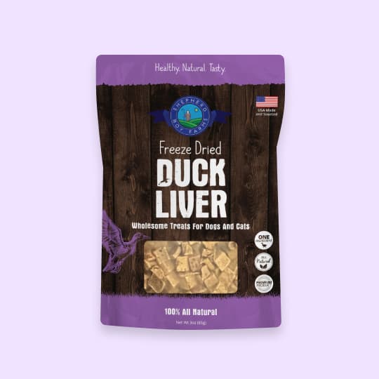 [공용] 셰퍼드보이팜즈 동결건조 간식 오리 간 85g