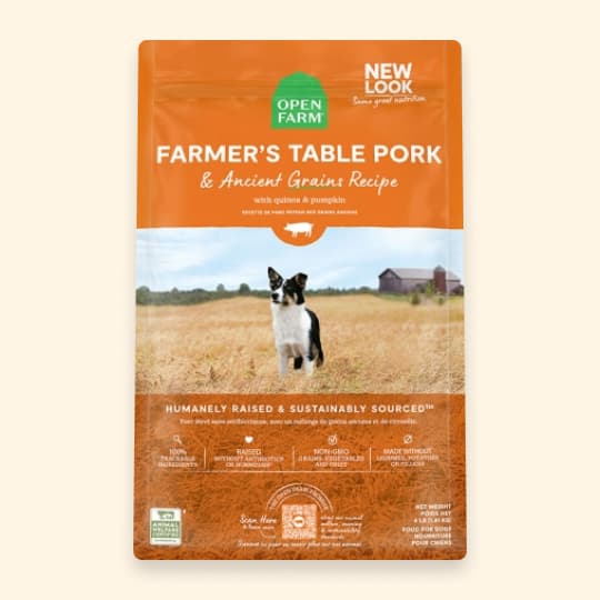 [강아지] 오픈팜 독 에이션트 그레인 키블 돼지고기 9.97kg