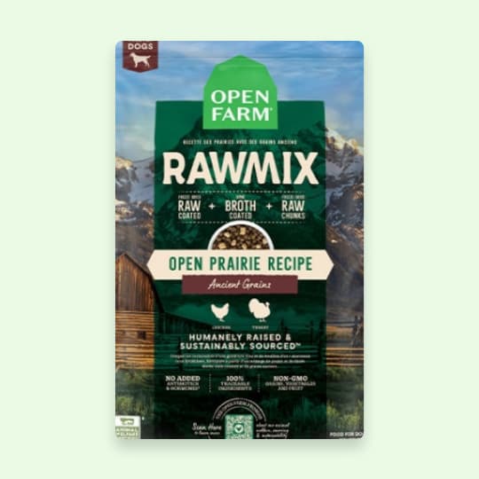 [강아지] 오픈팜 독 로우믹스 에이션트 그레인 키블 프레리(닭&칠면조) 9.07kg