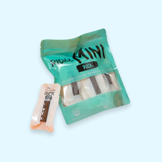 [공용] 리치즈박스 수제간식 쫄깃쫀득 져키형 미니 오리(12개입)