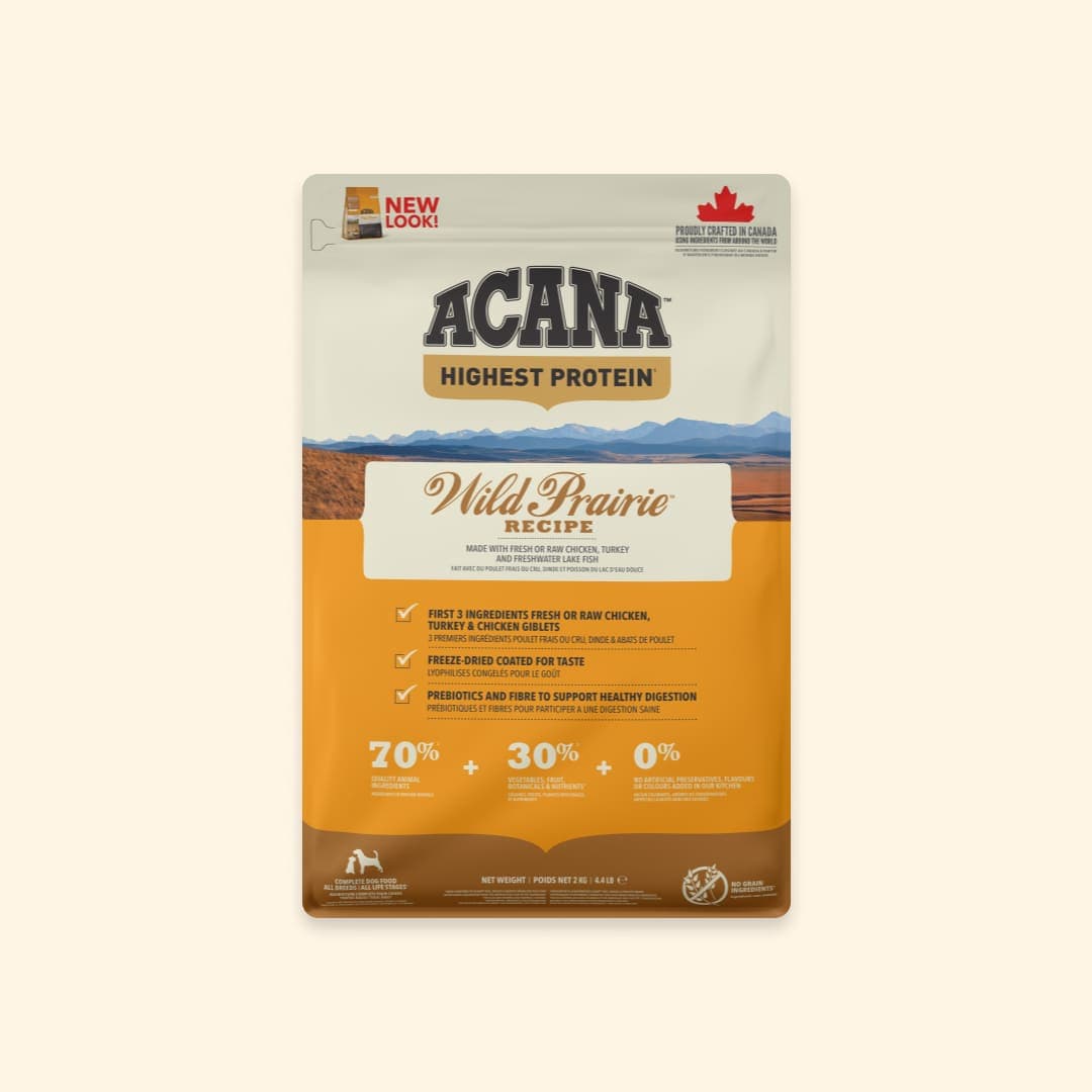 [강아지] 아카나 하이프로틴 와일드 프레이리 2kg(초고단백&그레인프리)