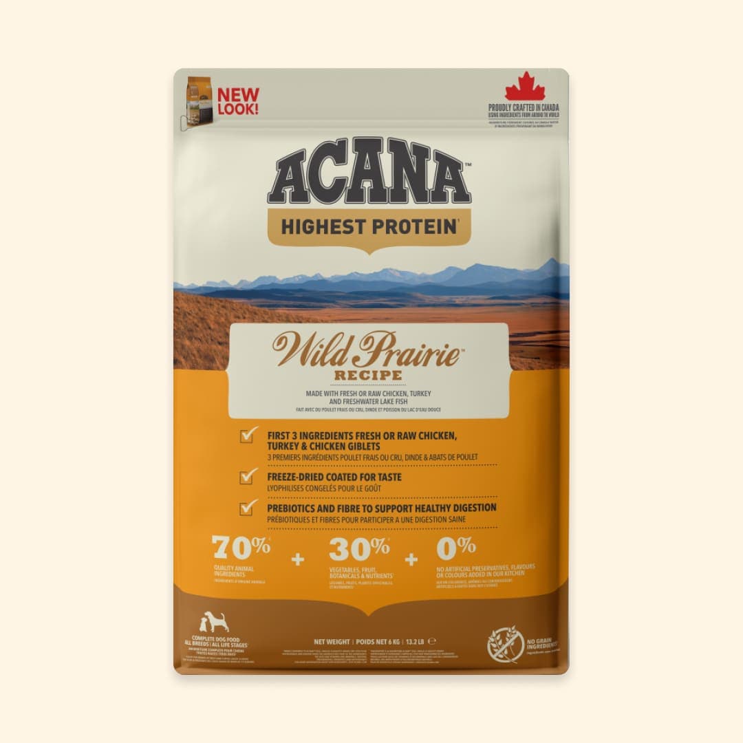 [강아지] 아카나 하이프로틴 와일드 프레이리 6kg(초고단백&그레인프리)