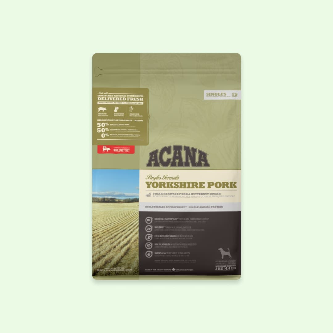 [강아지] 아카나 요크셔포크(돼지) 2kg(단일 단백질&그레인프리)