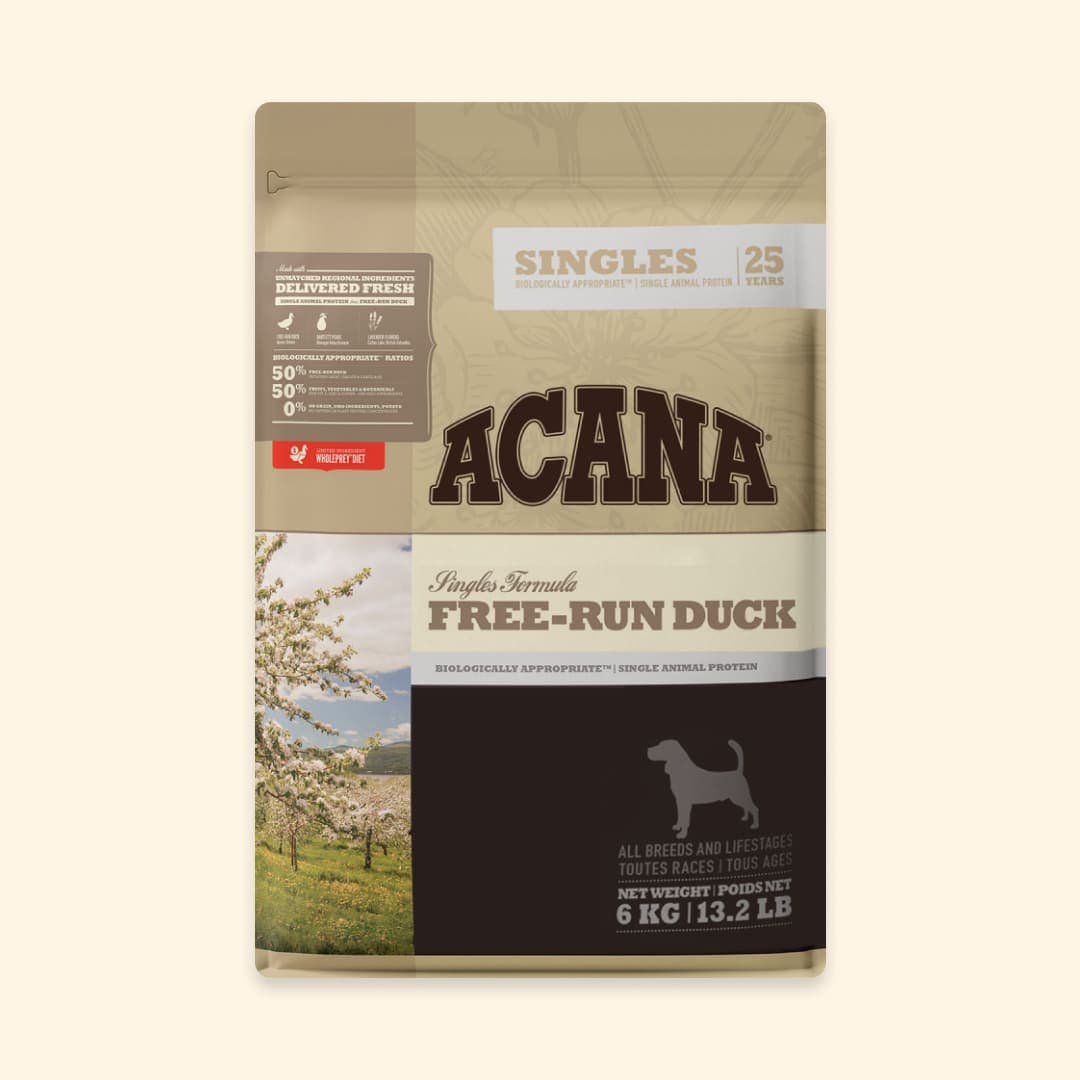 [강아지] 아카나 프리런덕(자연방목 오리) 6kg(단일 단백질&그레인프리)