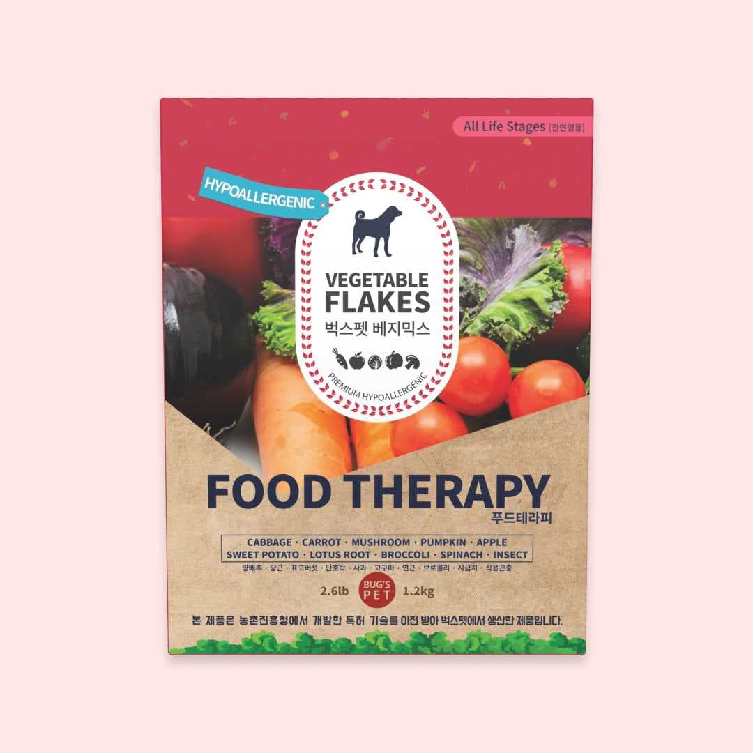 [공용] 벅스펫 베지믹스 푸드테라피 1kg