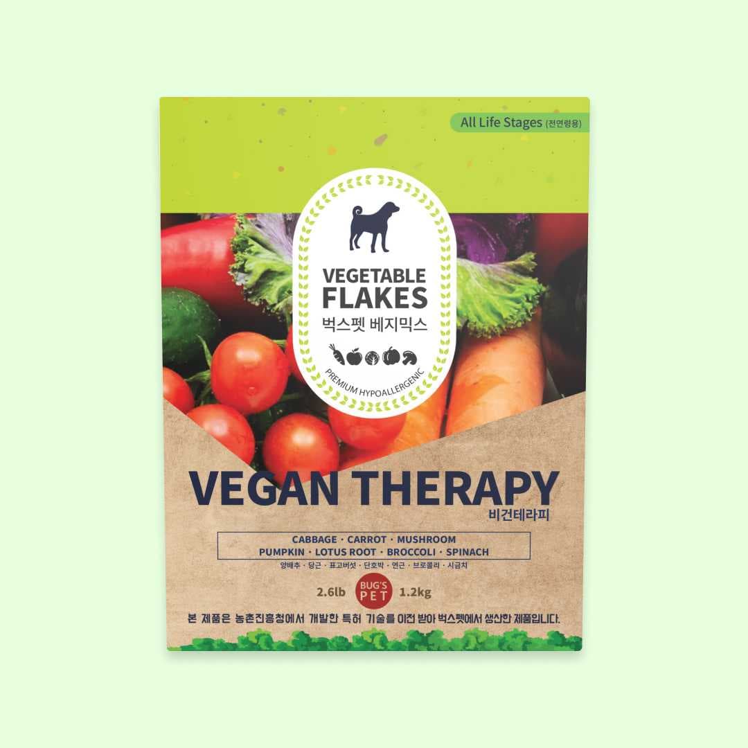 [공용] 벅스펫 베지믹스 비건테라피 1kg