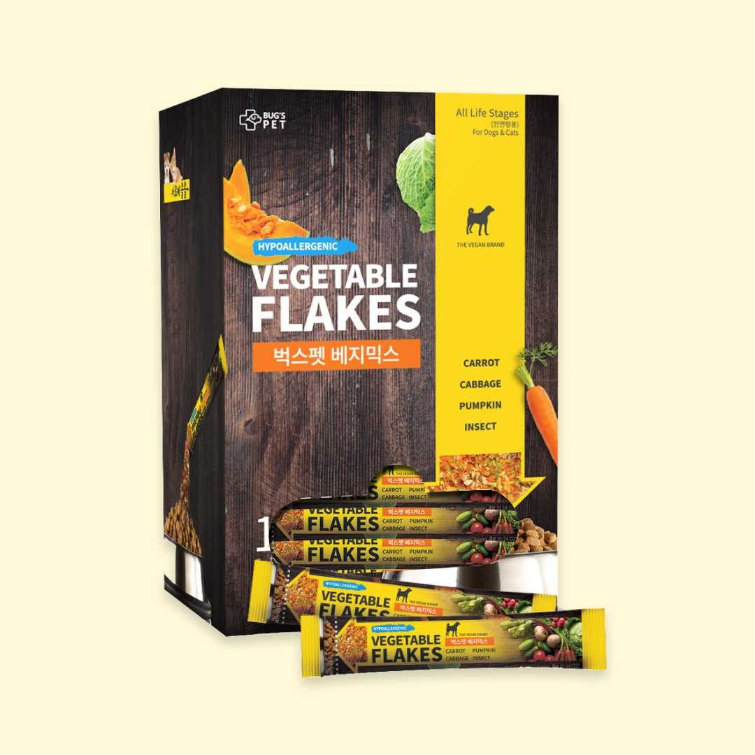 [공용] 벅스펫 베지믹스 베지스틱 4gX120개입